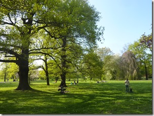 Parque en Leipzig