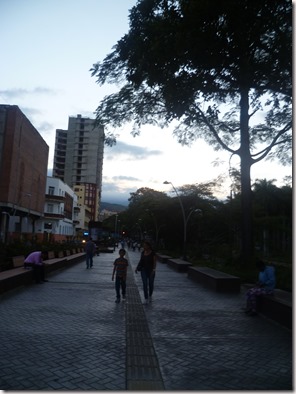 Bulevar de la avenida Colombia