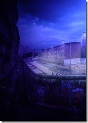 Muro de Berlín en los 80s